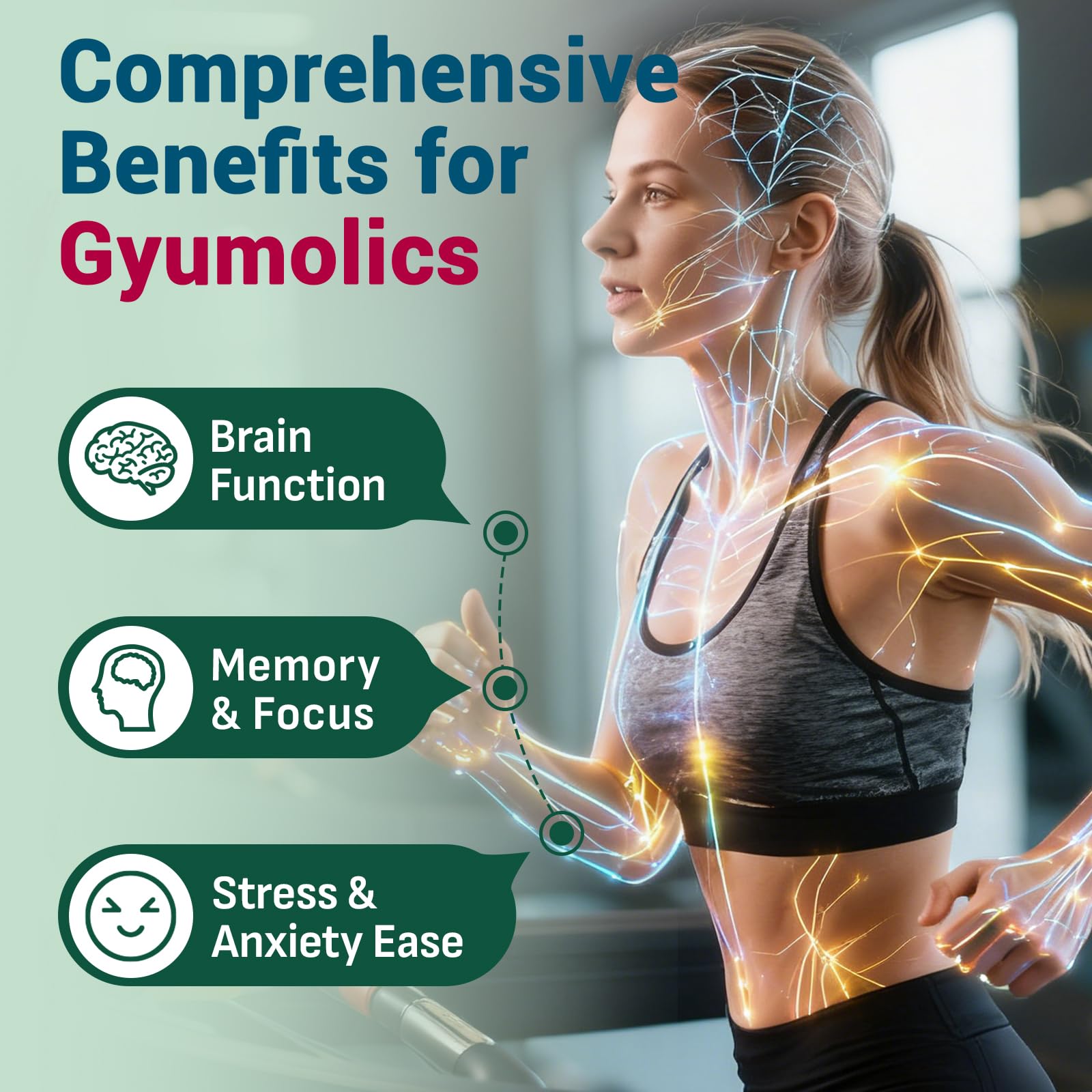 Gyumolics Taurine Supplement 2000mg vegetarian capsules