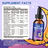 GZ HAOYUAN 4 IN 1 Magnesium Complex for Kids bottle side view