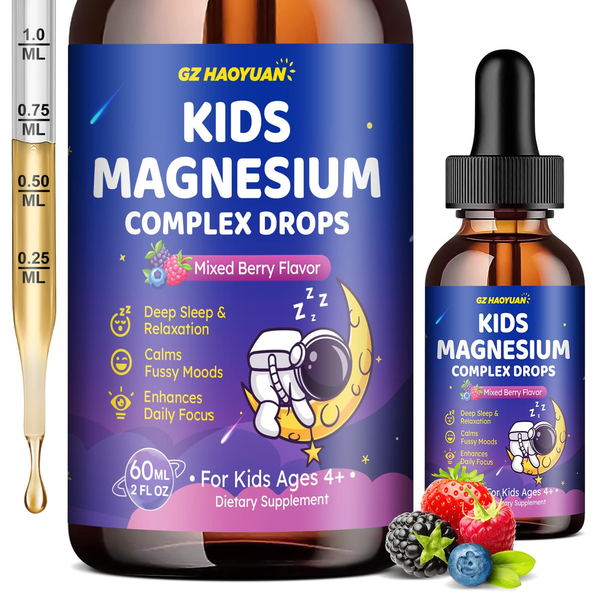 GZ HAOYUAN 4 IN 1 Magnesium Complex for Kids front view