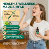 GZ HAOYUAN Black Walnut Wormwood Tincture 153g in lifestyle setting