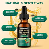 GZ HAOYUAN Black Walnut Wormwood Tincture 153g with dropper