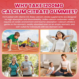 GZ HAOYUAN Calcium Citrate Gummies with a measuring spoon