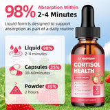 GZ HAOYUAN Cortisol Support Drops lifestyle scene on table