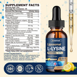 GZ HAOYUAN L-Lysine Liquid Drops 1000mg bottle side view