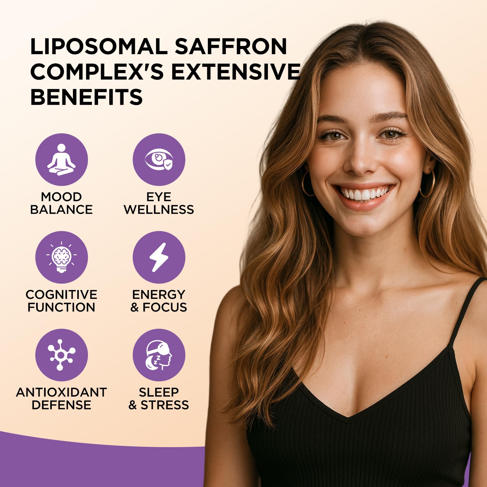 GZ HAOYUAN Liposomal Saffron Supplement mixed berry flavour liquid