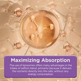 GZ HAOYUAN Liposomal Saffron Supplement with ashwagandha and turmeric