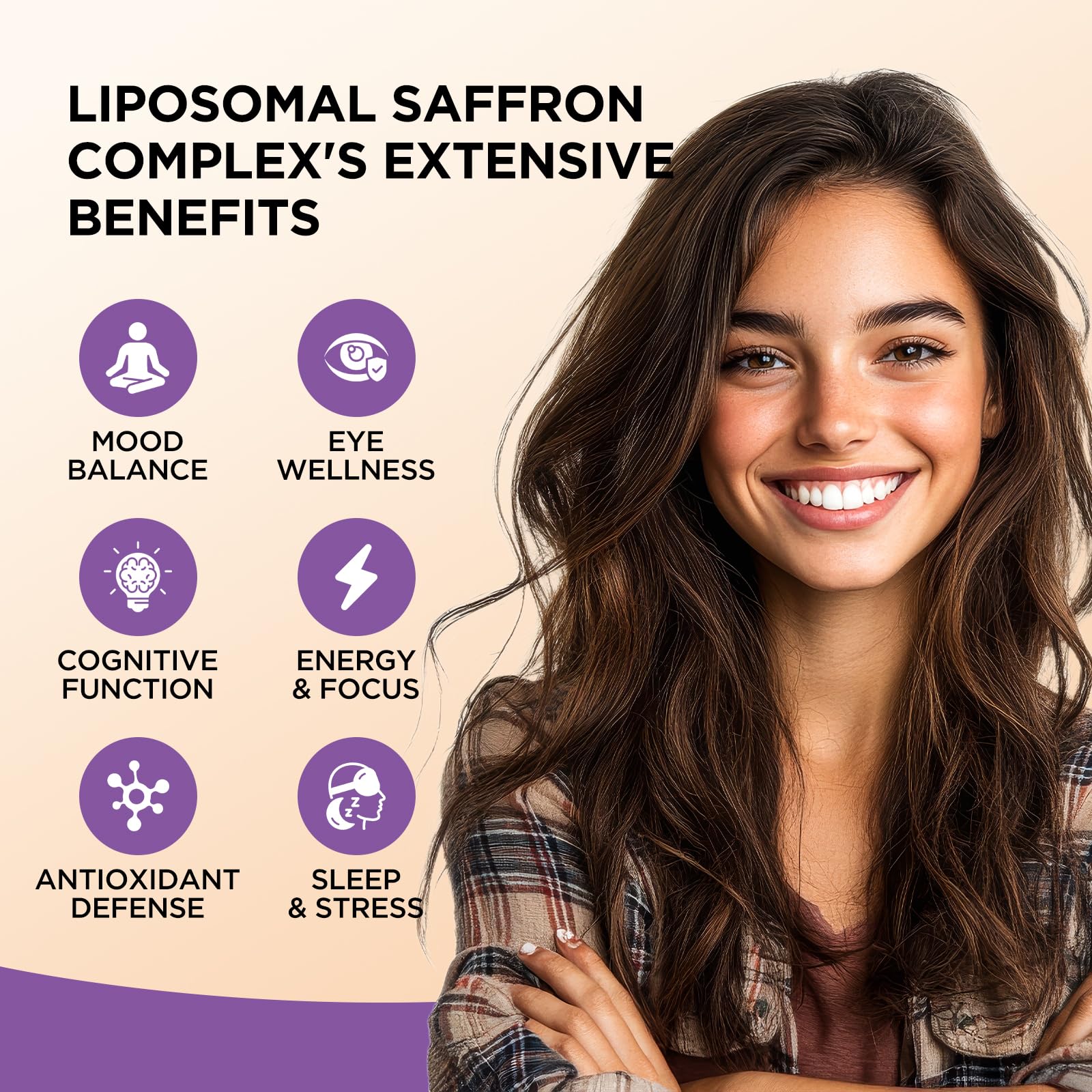 GZ HAOYUAN Liposomal Saffron Supplements dropper close-up