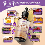 GZ HAOYUAN Liposomal Saffron Supplements strawberry flavour liquid drop