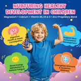 GZ HAOYUAN Magnesium Glycinate Drops for Kids label close-up