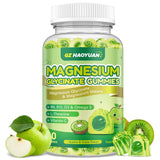 GZ HAOYUAN Magnesium Glycinate Gummies front view with packaging