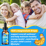 GZ HAOYUAN Magnesium Glycinate Liquid Drops for Kids lifestyle scene with children