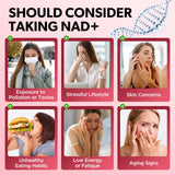 GZ HAOYUAN NAD+ Resveratrol Supplement 1200mg liquid drops with measuring dropper