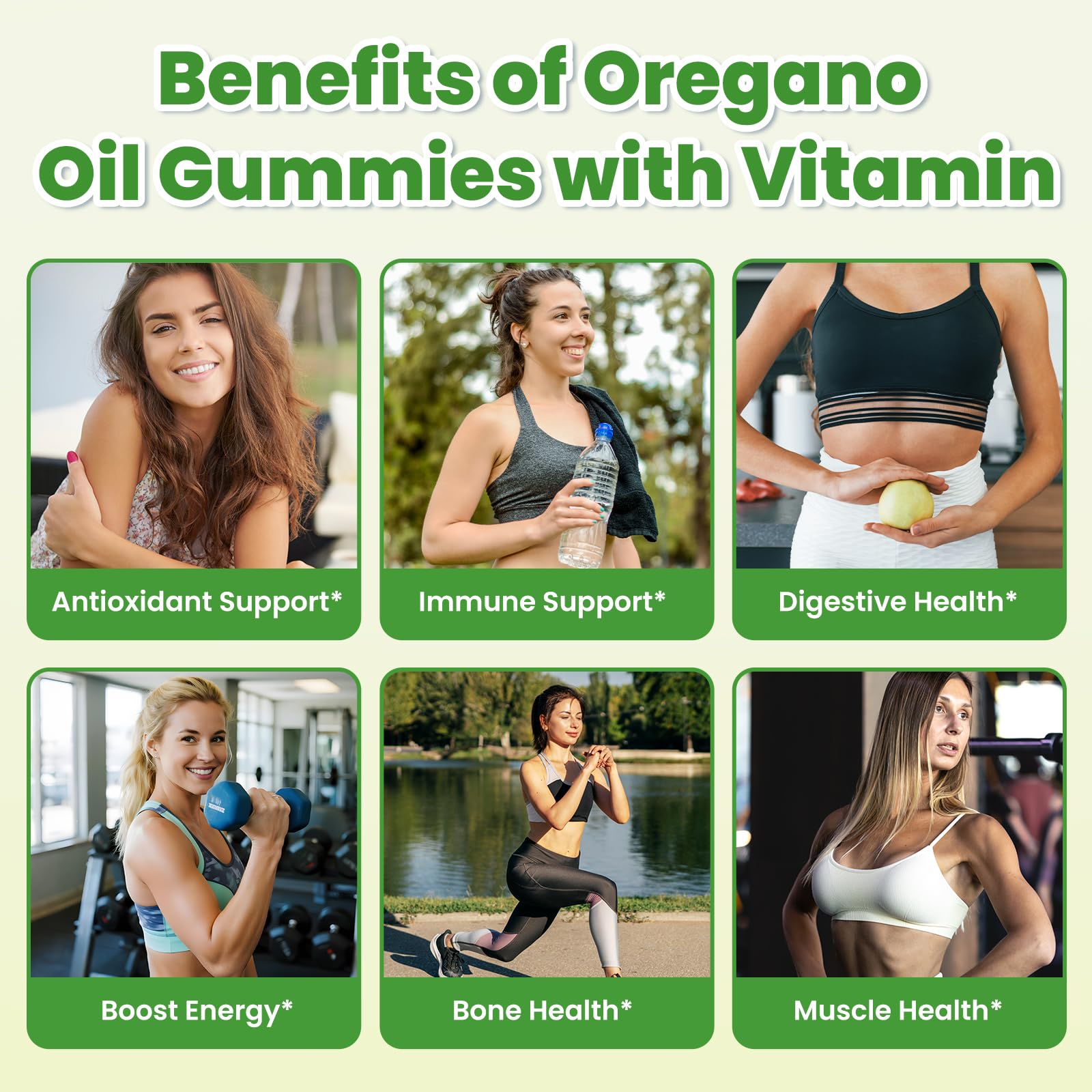 GZ HAOYUAN Oregano Oil Gummies nutritional information