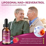 GZ HAOYUAN Resveratrol Liquid Supplement lifestyle scene with fruit
