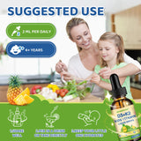 GZ HAOYUAN Vitamin D3 K2 Liquid Drops 60ml in a kitchen setting