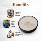H&C Safed Musli Powder 227g back view with nutritional information