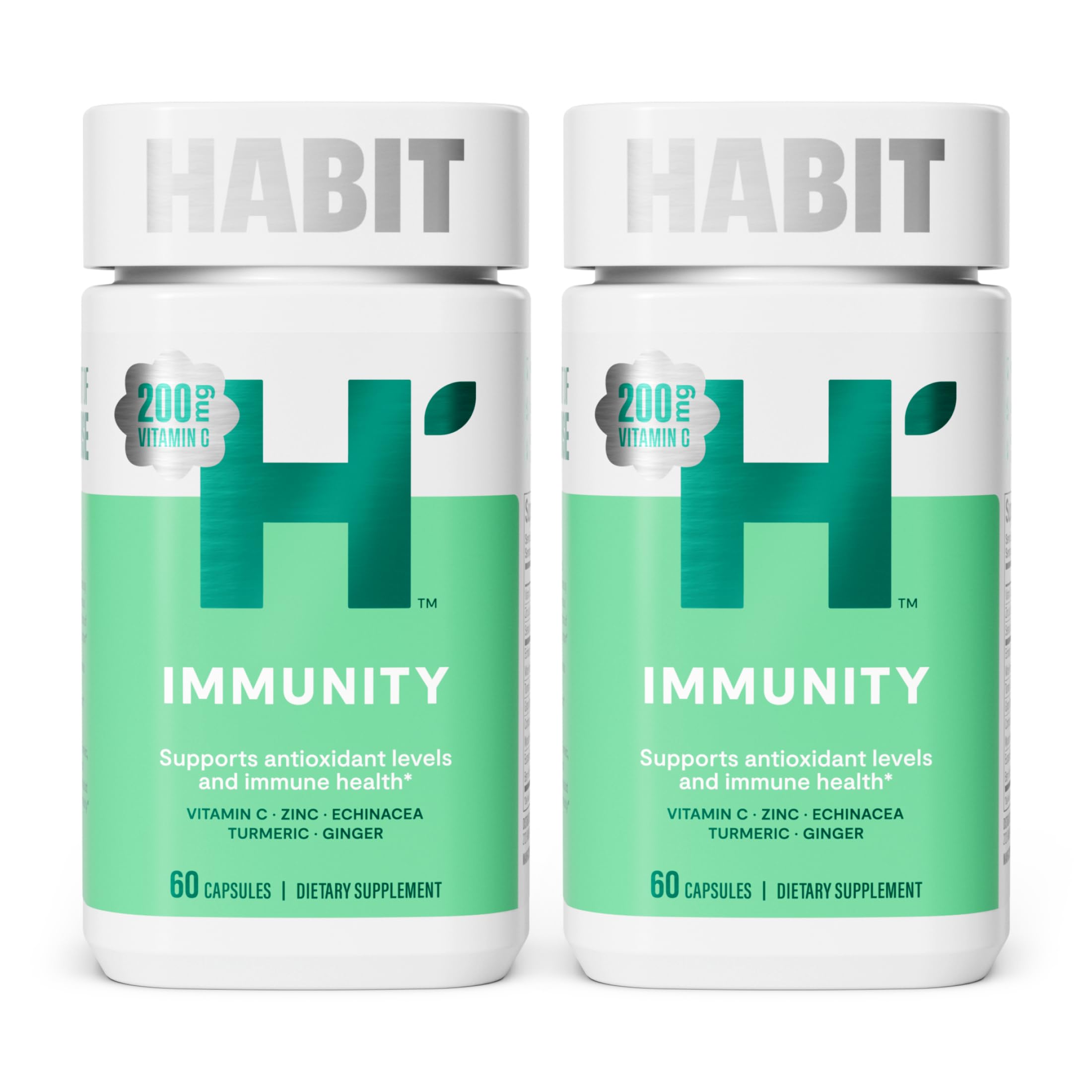 H' Habit daily wellness Blend Capsules front view with packaging