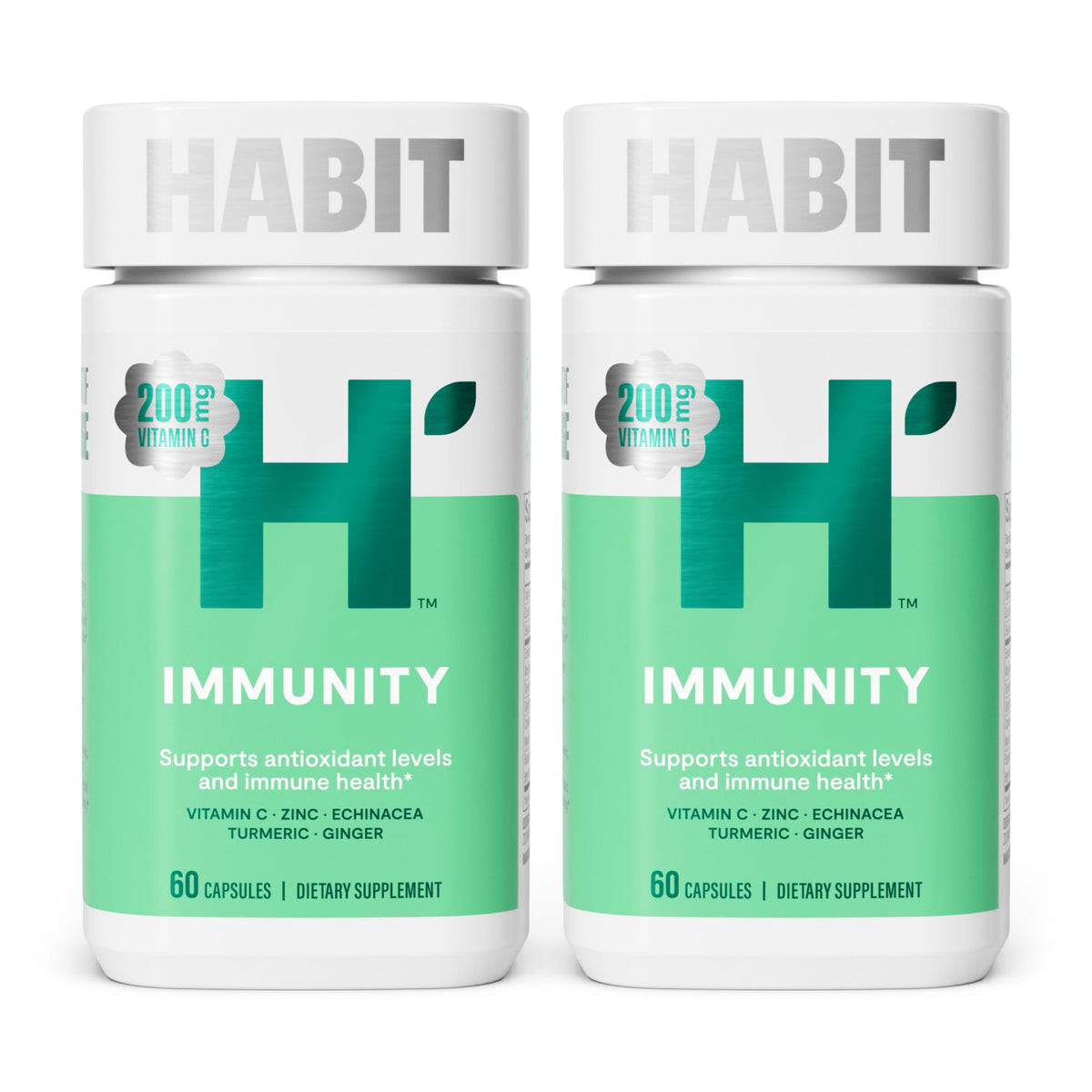 H' Habit daily wellness Blend Capsules front view with packaging