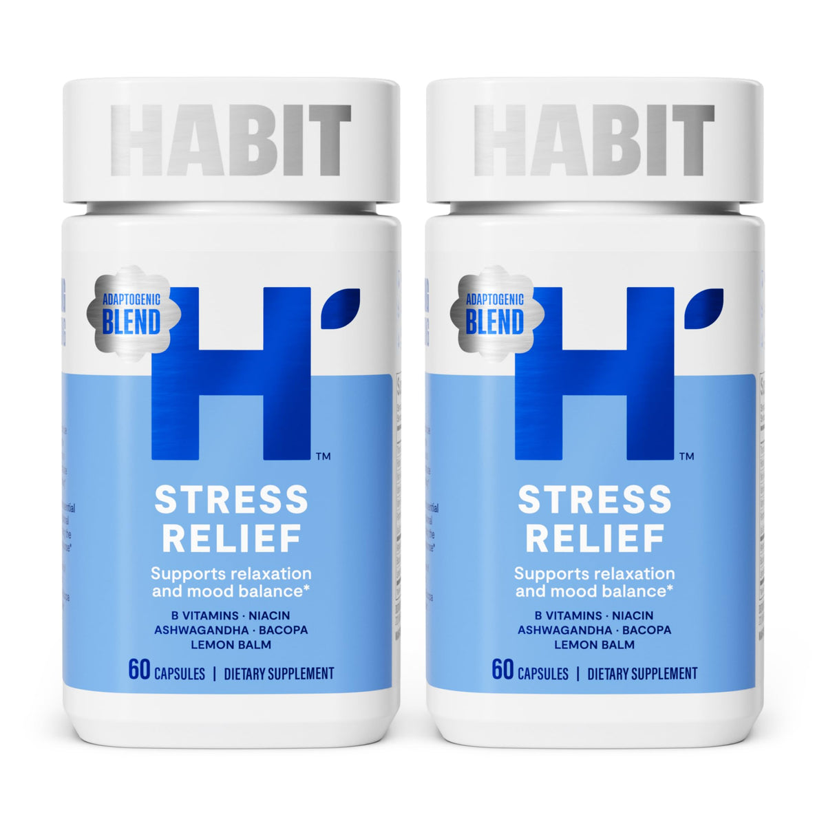 H' Habit daily wellness Supplement 50g capsule bottle front view