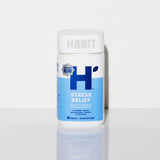 H' Habit daily wellness Supplement 50g capsule bottle with a plant background