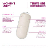 H' Habit Women's Multivitamin side view of packaging