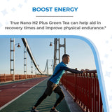 H2 Universe True Nano H2 Plus Green Tea bottle side view