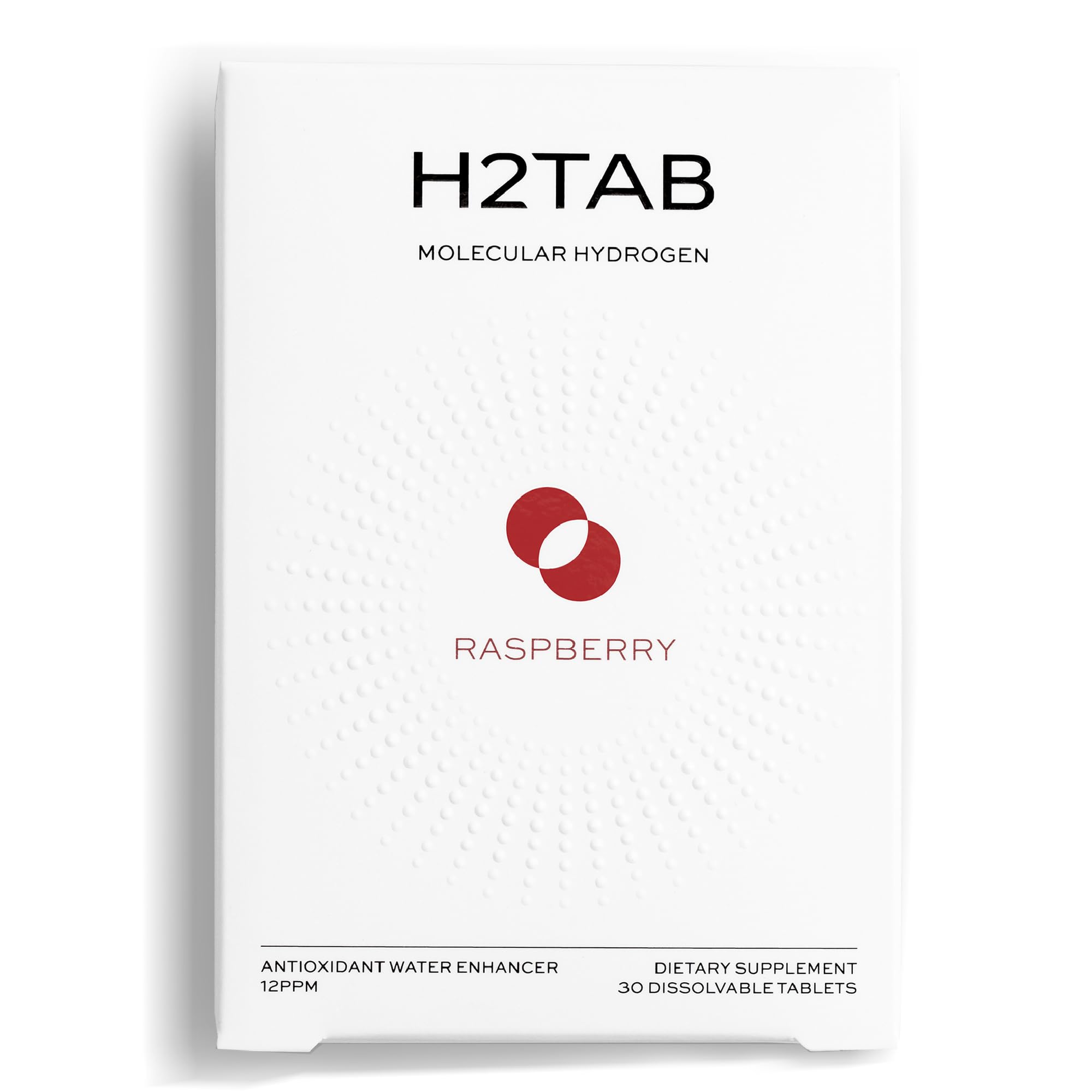H2TAB Magnesium Hydrogen Tablets 12PPM front view