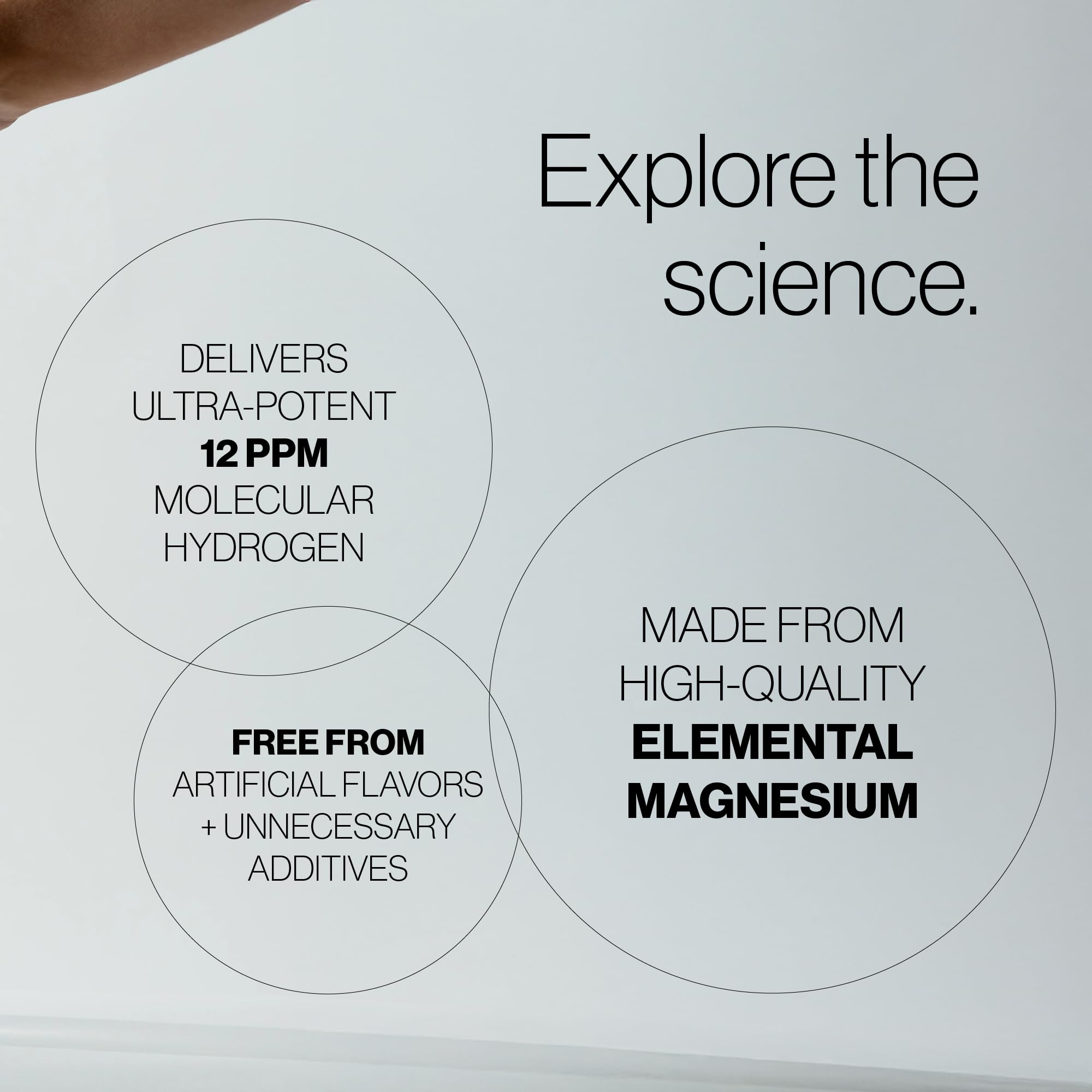 H2TAB Magnesium Hydrogen Water Tablets ingredients list