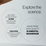H2TAB Magnesium Hydrogen Water Tablets ingredients list