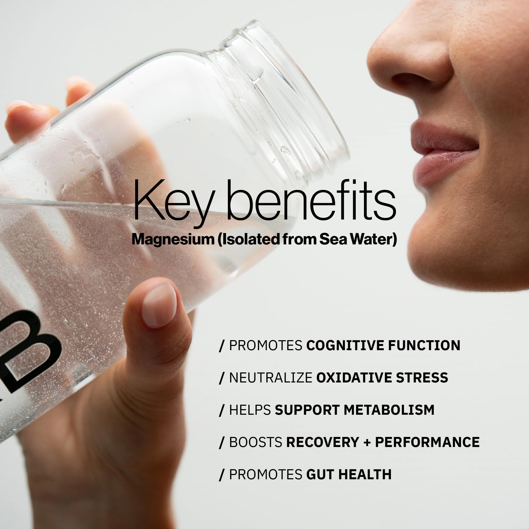 H2TAB Magnesium Hydrogen Water Tablets on a kitchen counter