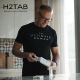 H2TAB Magnesium Hydrogen Water Tablets with fresh fruits