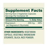 H4U Magnesium Glycinate 200mg Capsules side view