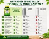 H4U Probiotic Multi-Enzyme Tablets with a measuring spoon