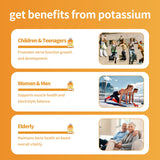 HAAYI Potassium Gummies 90 count on a table