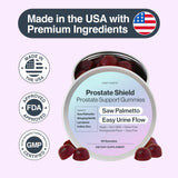 Habit + Habitat Saw Palmetto Gummies ingredients list on the back of the tin