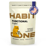 HABIT ONE Instant Coffee with Mushroom Blend packaging front view