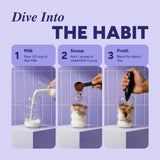 HABIT ONE Sleep Supplement Cocoa Blend back view packaging