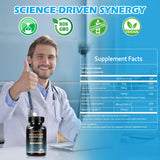 HABIZIYA Magnesium Complex 600mg bottle on a wooden table