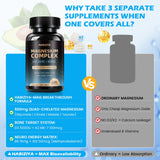 HABIZIYA Magnesium Complex 600mg lifestyle scene with bottle