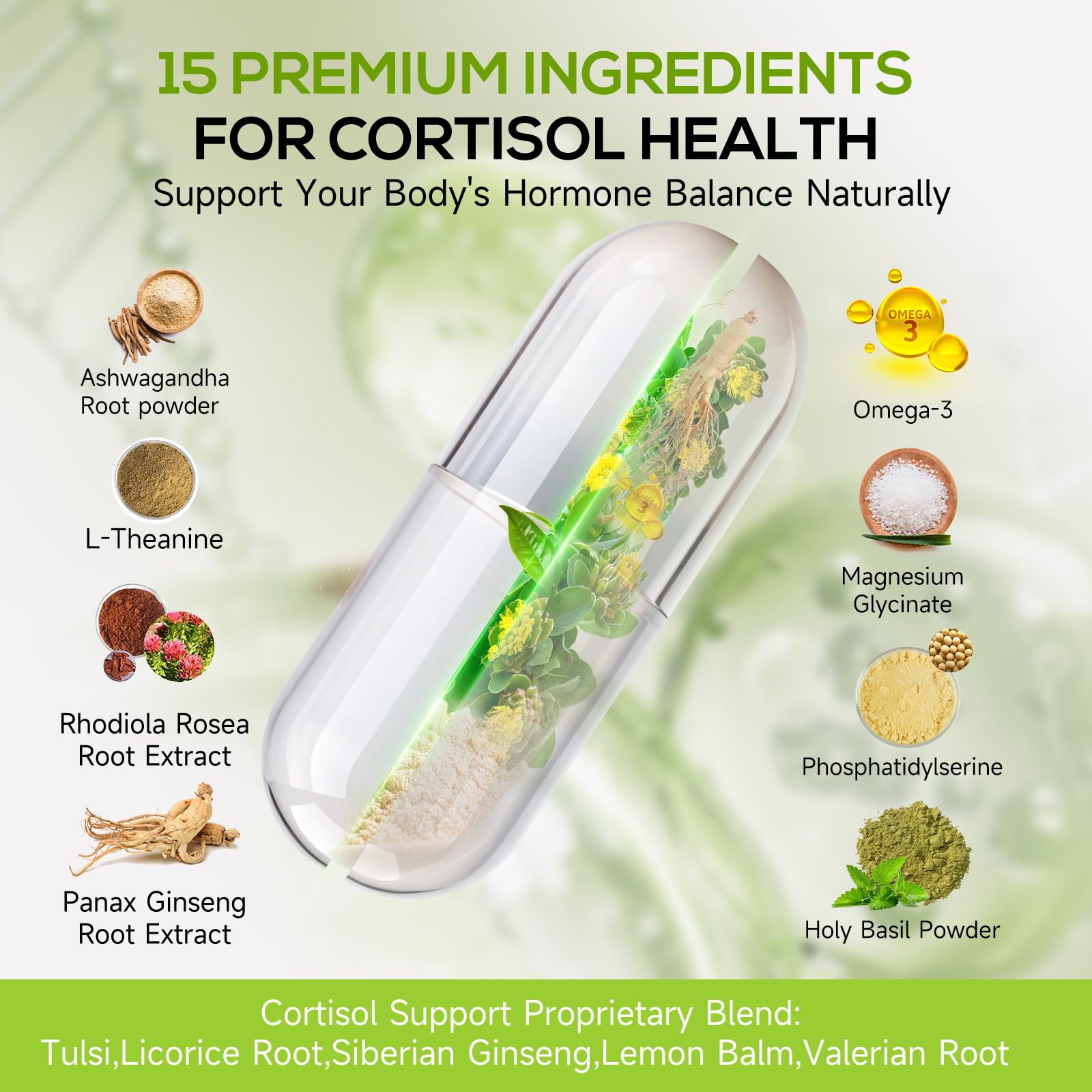 HABIZIYA Magnesium Glycinate Supplement side view