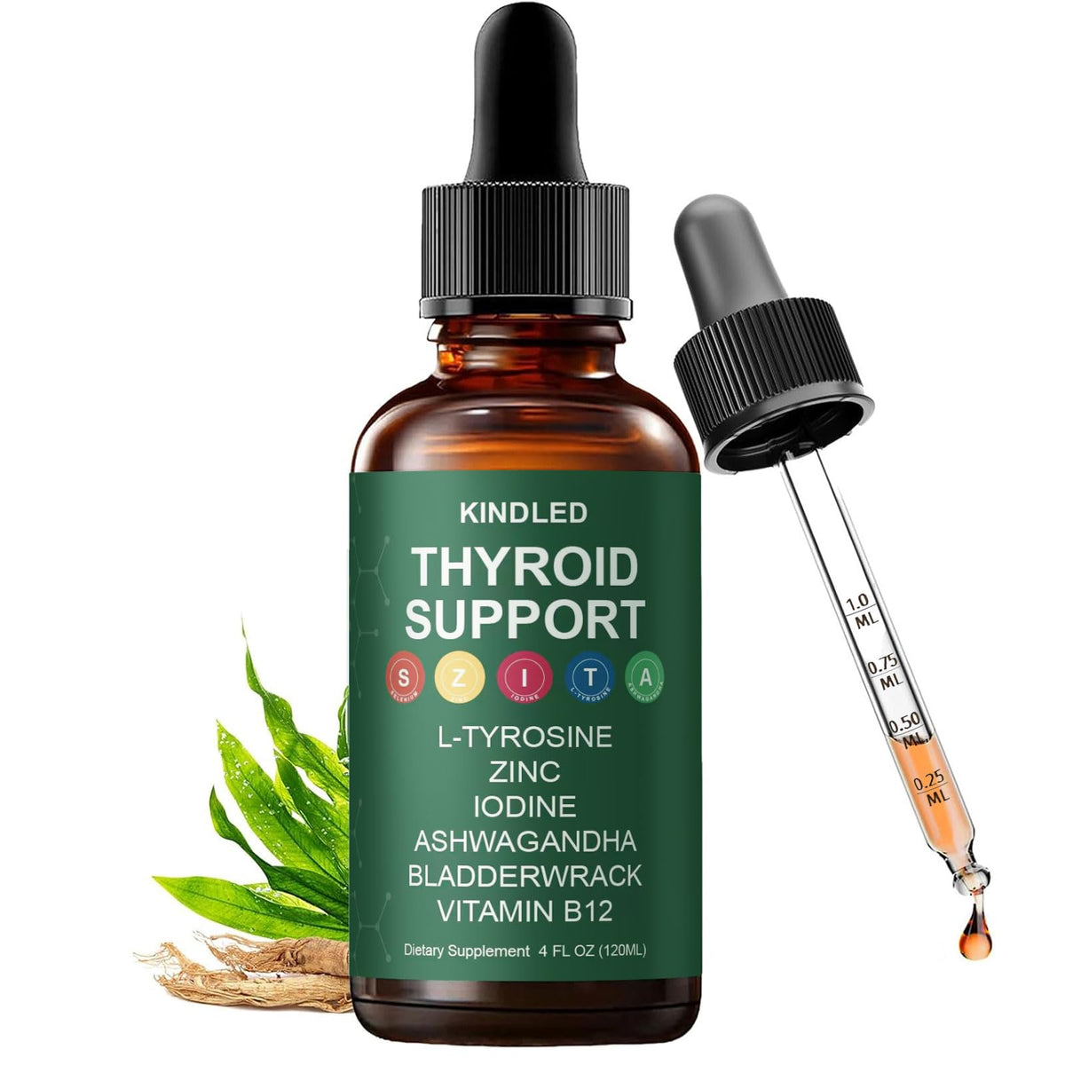 HABOHUSE Plant-Based Selenium Liquid Drops 30ml bottle front view