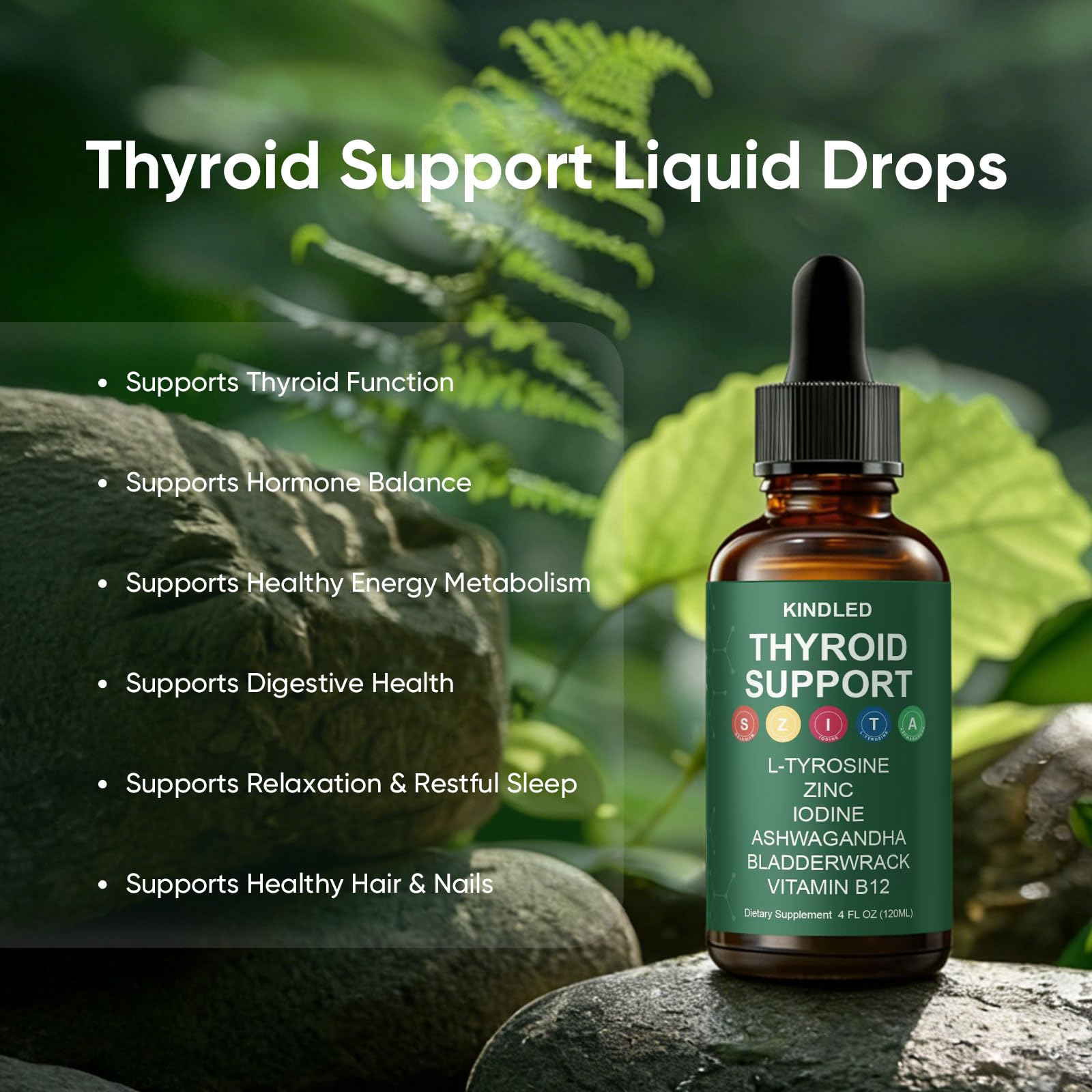HABOHUSE Plant-Based Selenium Liquid Drops packaging details