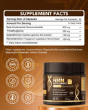 HACIRJNG NMN Supplement 1000mg capsules on a wooden table