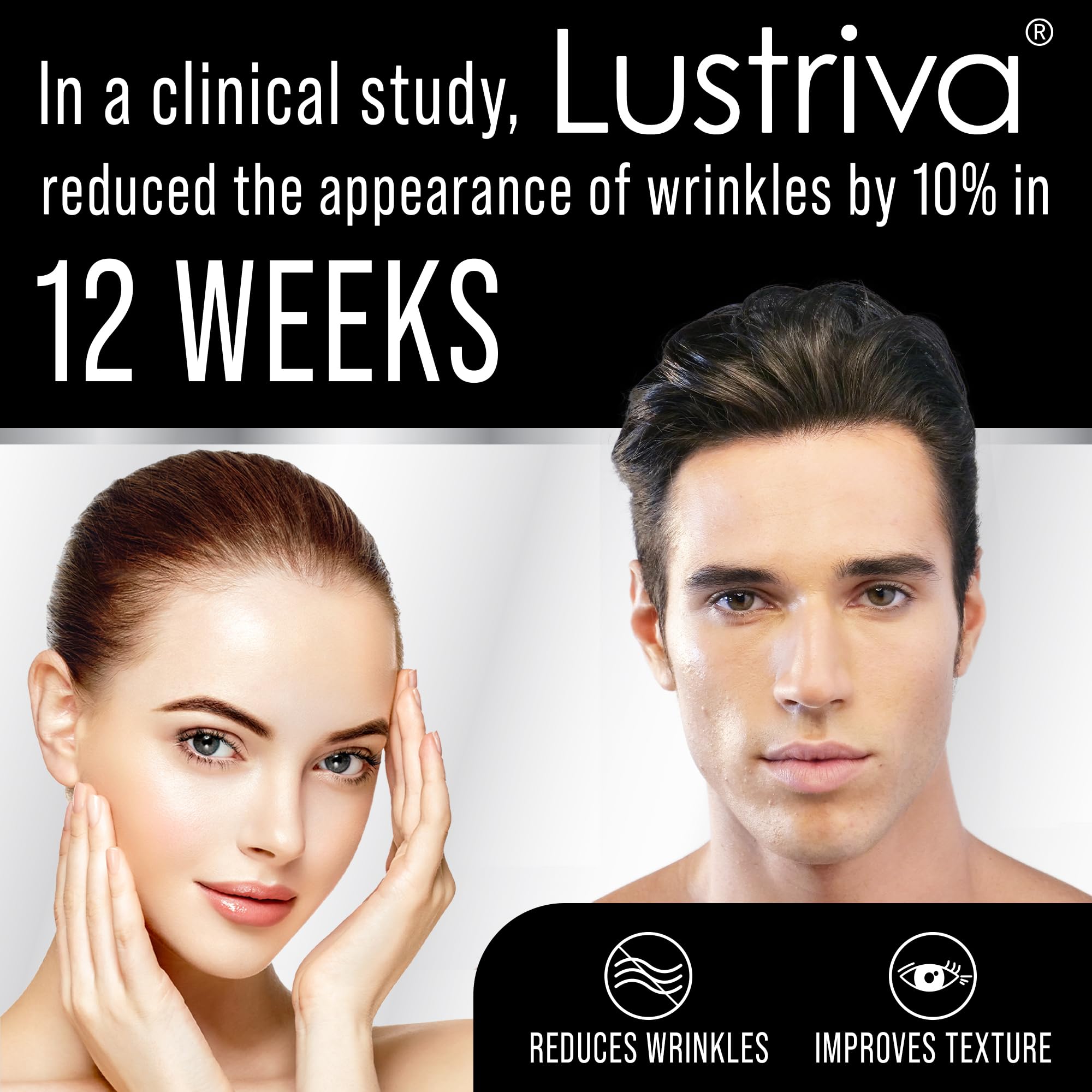 Hair Thickness Maximizer Lustriva Biotin Supplement capsules close-up