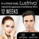 Hair Thickness Maximizer Lustriva Biotin Supplement capsules close-up