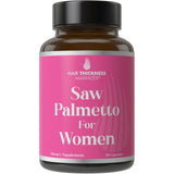 Hair Thickness Maximizer Saw Palmetto Supplement front view