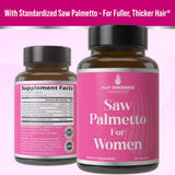 Hair Thickness Maximizer Saw Palmetto Supplement packaging