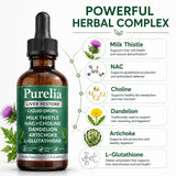 hairhalo Liver Restore Drops bottle close-up