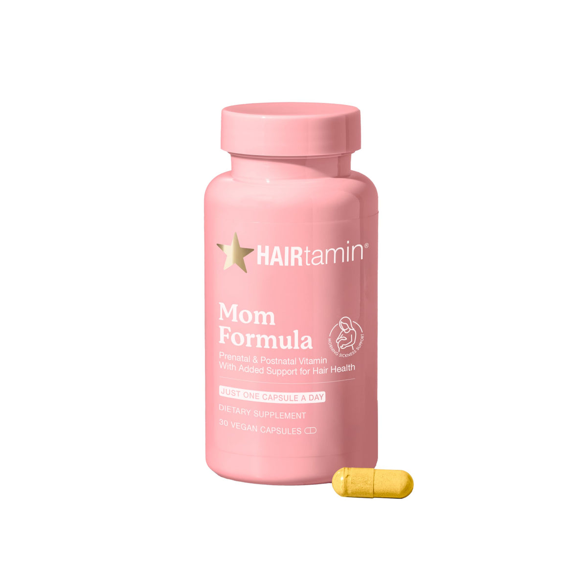 HAIRtamin Prenatal & Postnatal Multivitamin 30 Capsules front view