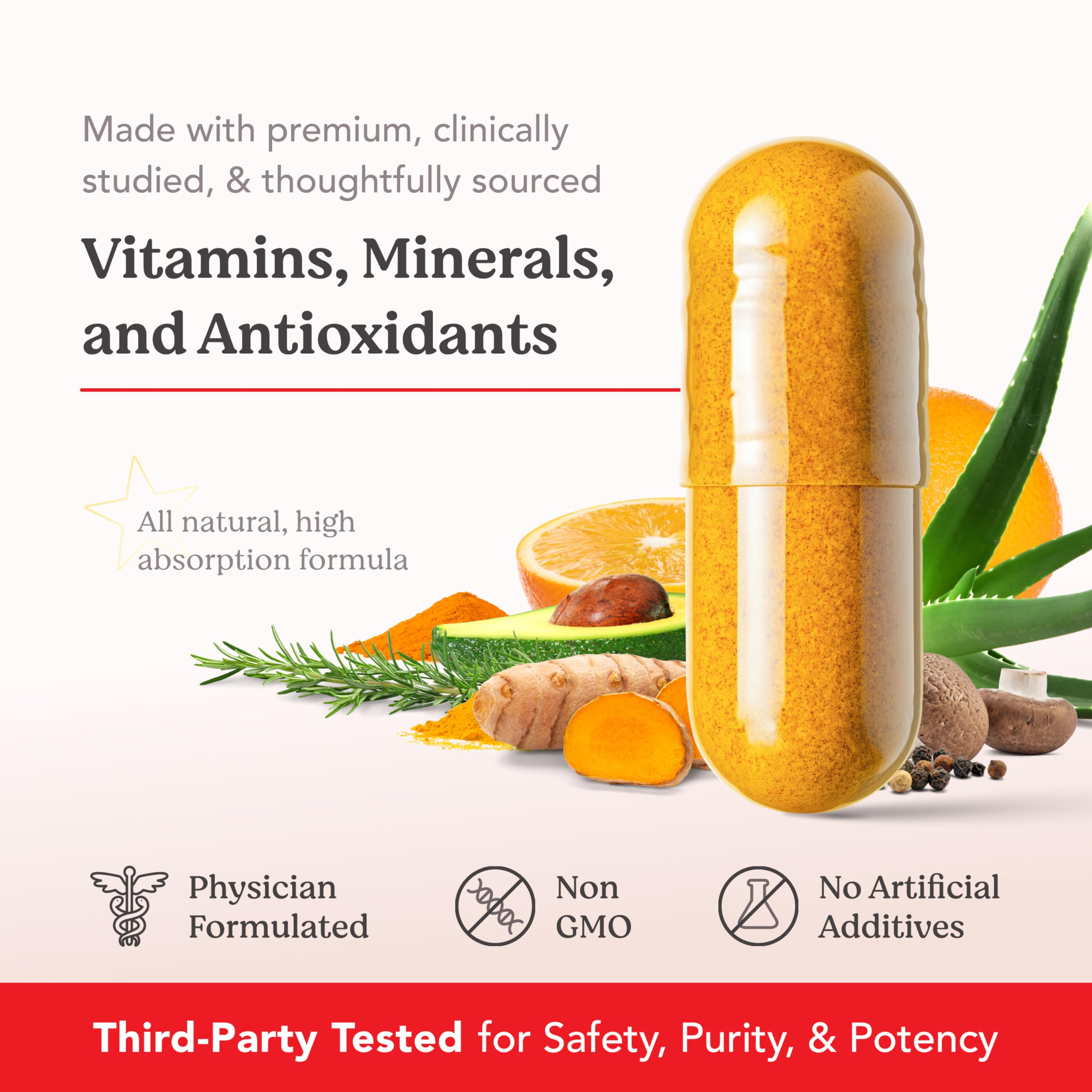 HAIRtamin Prenatal & Postnatal Multivitamin with measuring spoon
